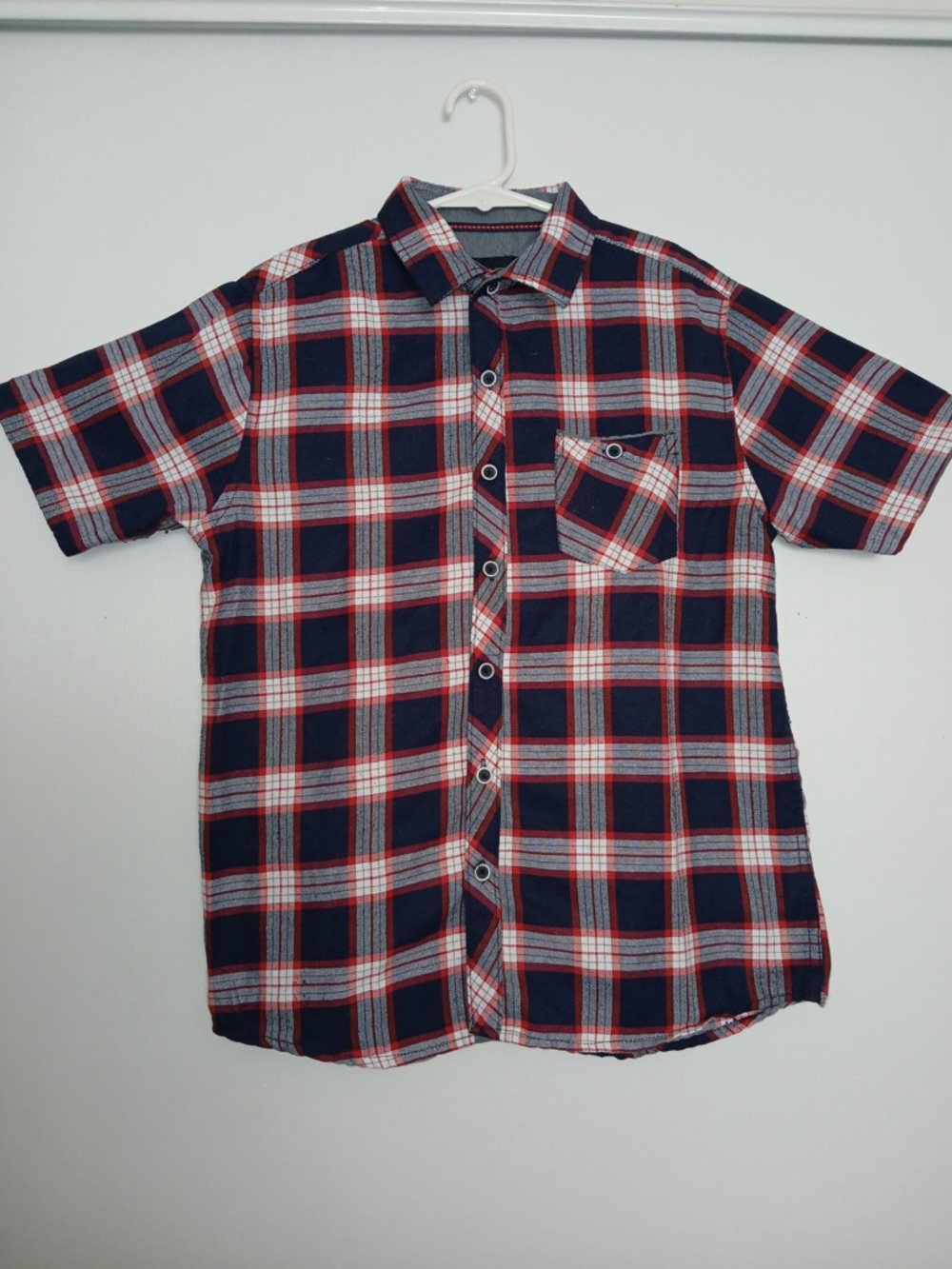 Nomad big boy plaid button up L 14/16